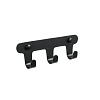 Планка 3 крючка Fixsen, FX-805B-3, черный 100_100_2895613